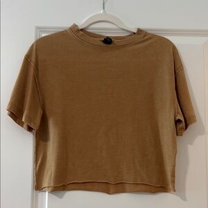 Target Wild Fable cropped cotton tee XXS
